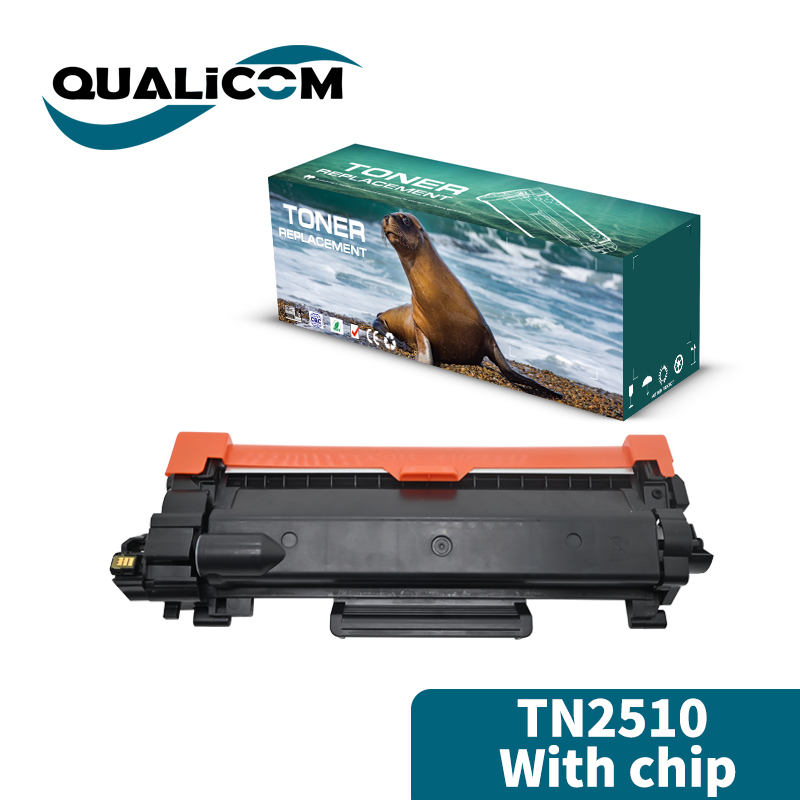Toner Cartridge - TN2510 TN2510XL 2510XL TN-2510XL Met Chip