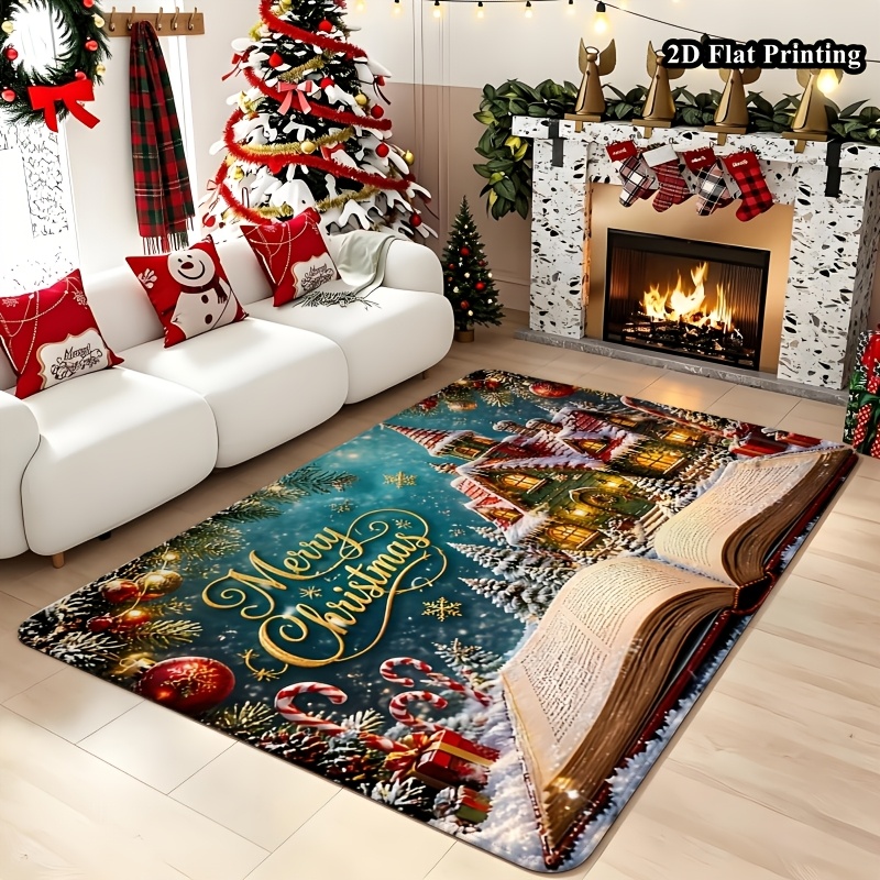 Commercial Book Printing Machines - 1 stuk, platte kerstmat, met een