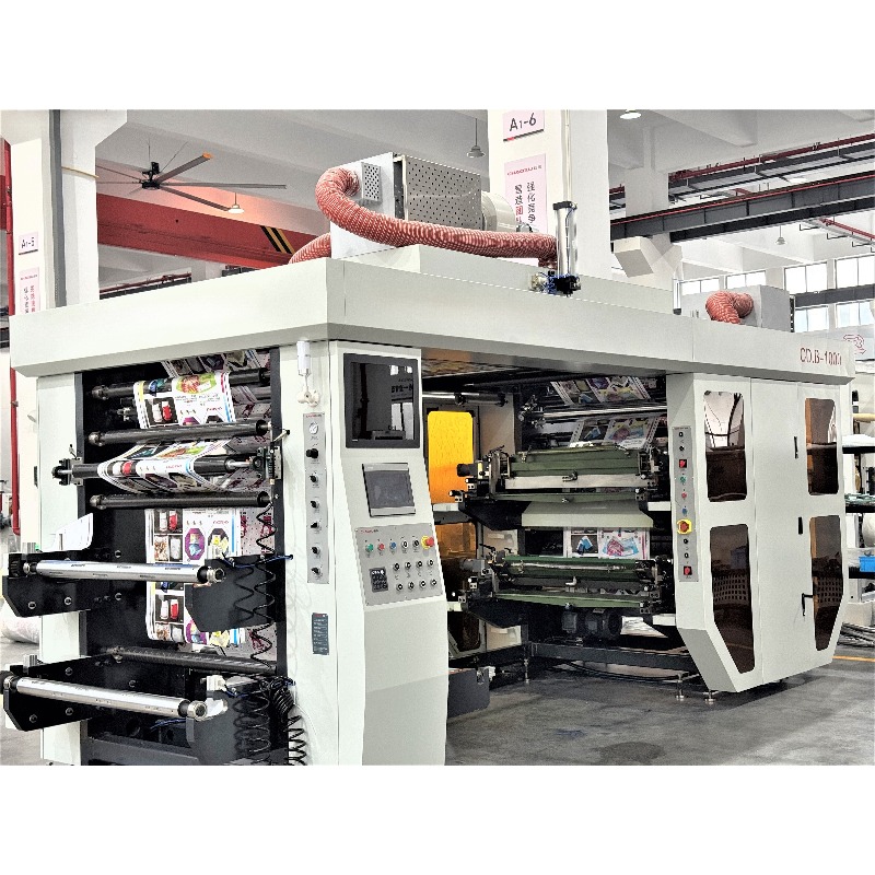 Printer Paper - Hoogwaardige flexodrukmachine met stapeltechnologie, meerkleurenprinter voor