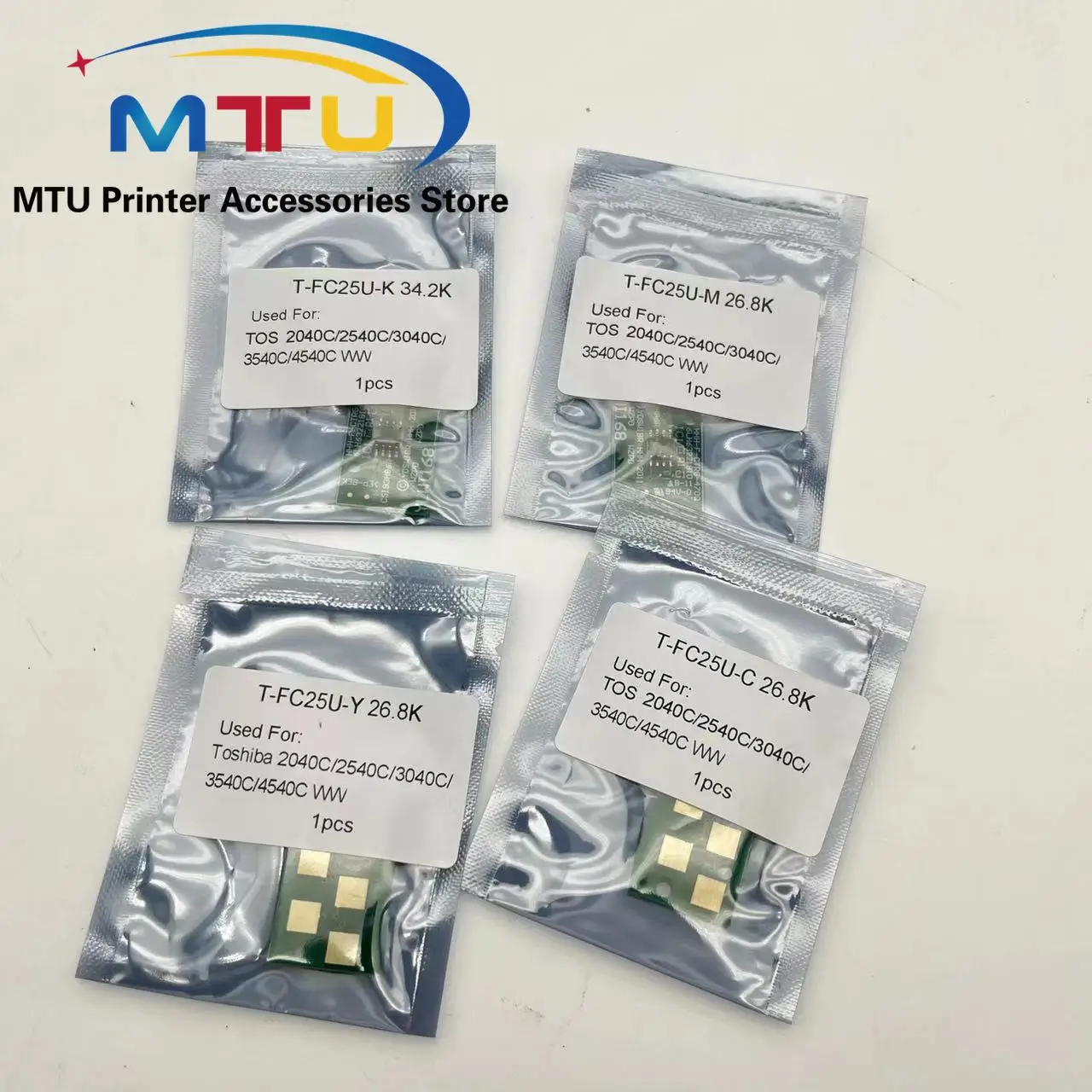 Toner Cartridge - 10Sets TFC25 T-FC25 Tonercartridge Reset Chip