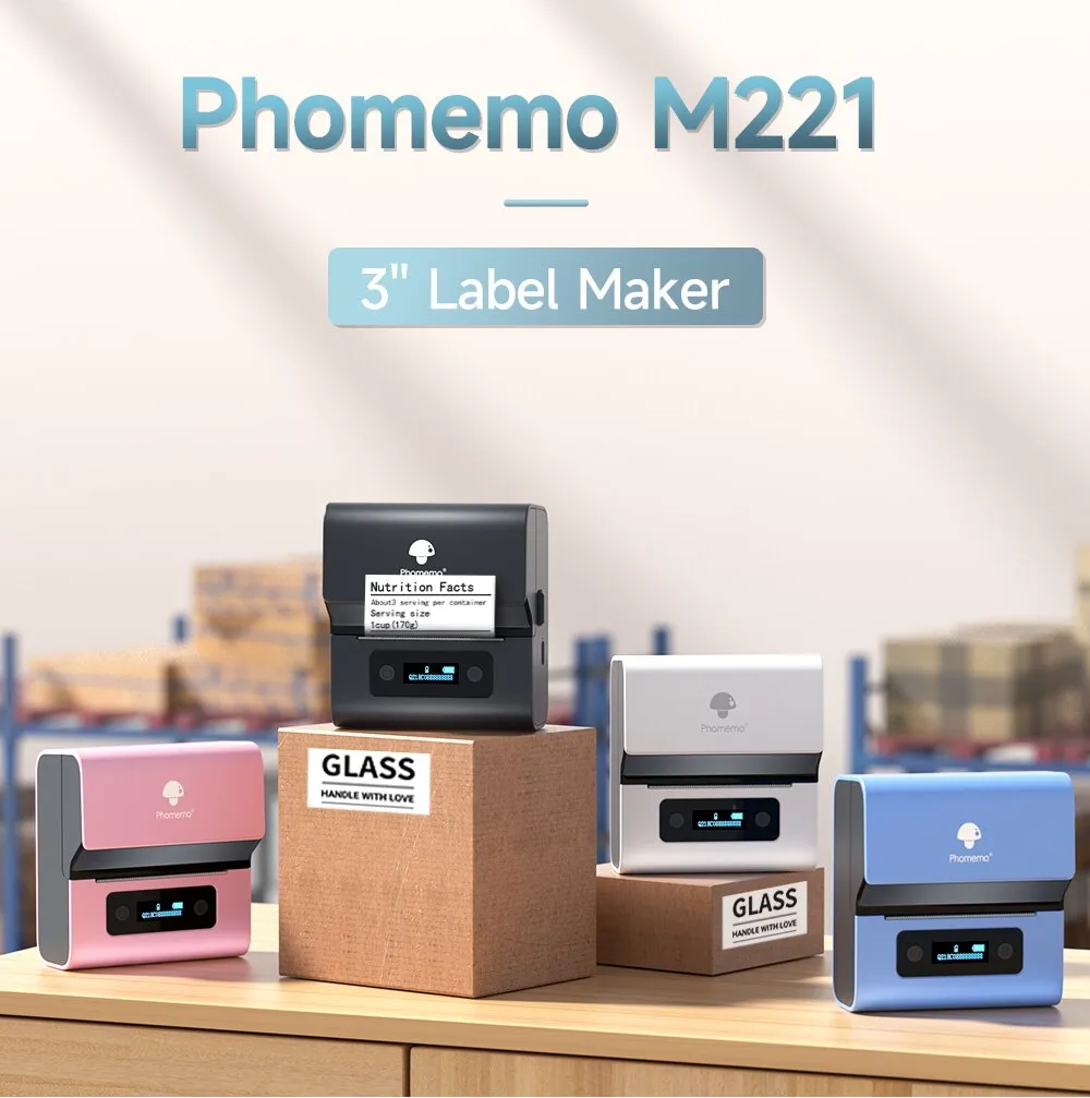 Real Phomemo M221 3 inch water - Label Maker recensie en prijs