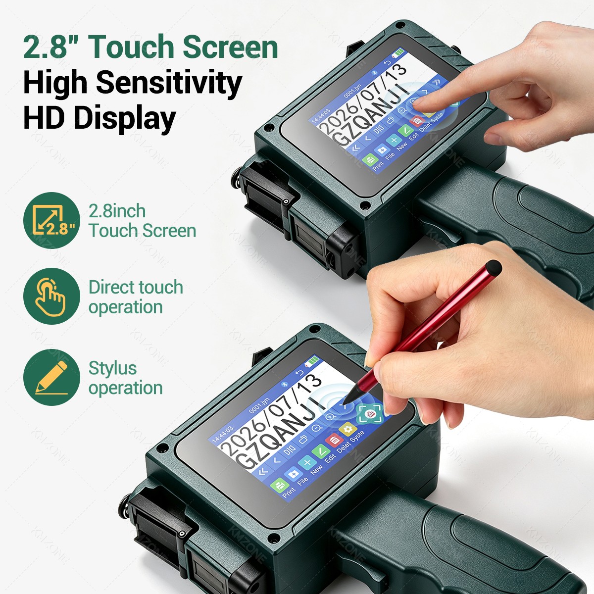 12,7 mm draagbare inkjetlabelp - Label Maker recensie en prijs