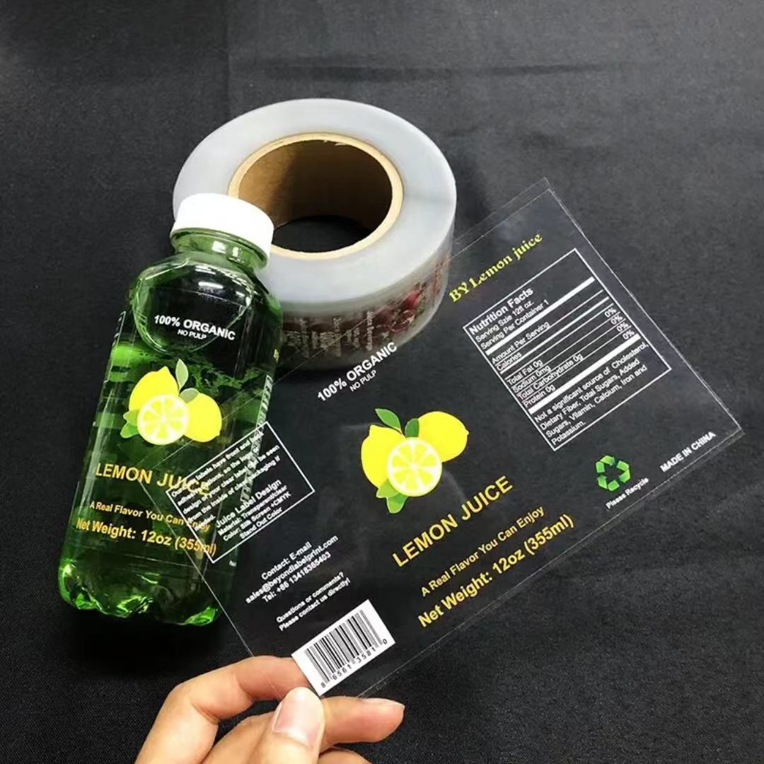 Op maat gedrukte transparante  - Label Maker recensie en prijs