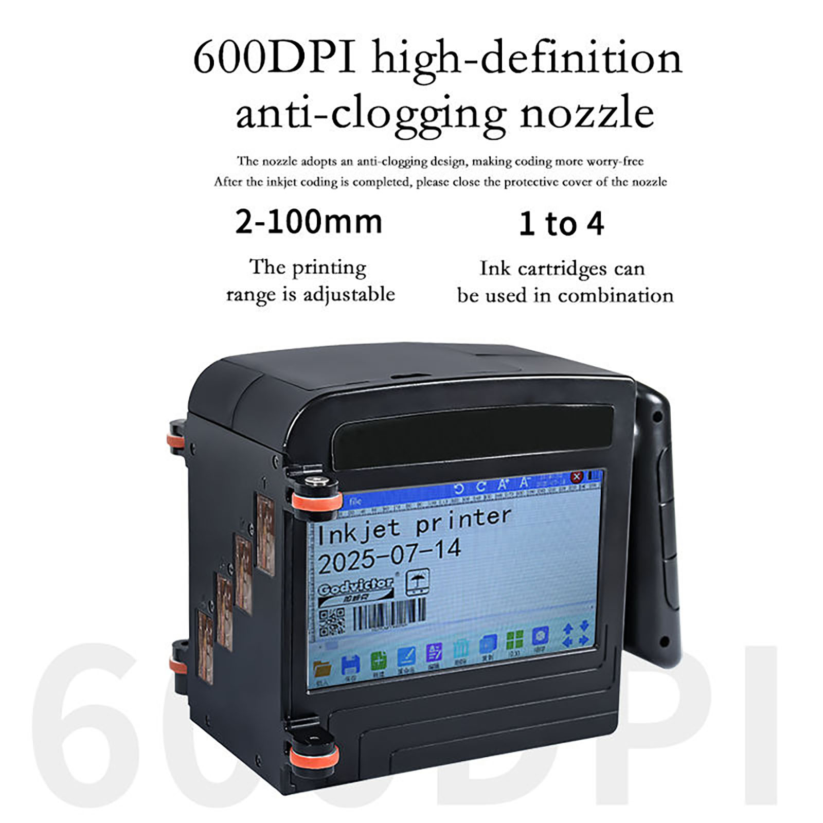ZM-C100 10CM draagbare handpri - Barcode Printer recensie en prijs
