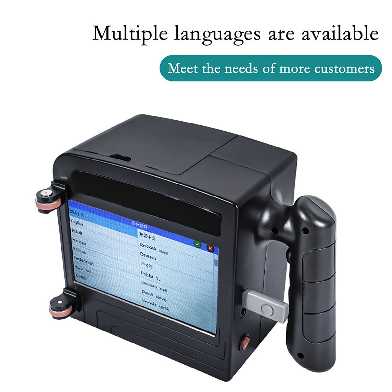 ZM-C100 10CM draagbare handpri - Barcode Printer recensie en prijs