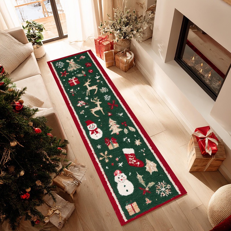 Kerstbalprint loperskleed van  - Commercial Fabric Printing Machine recensie en prijs