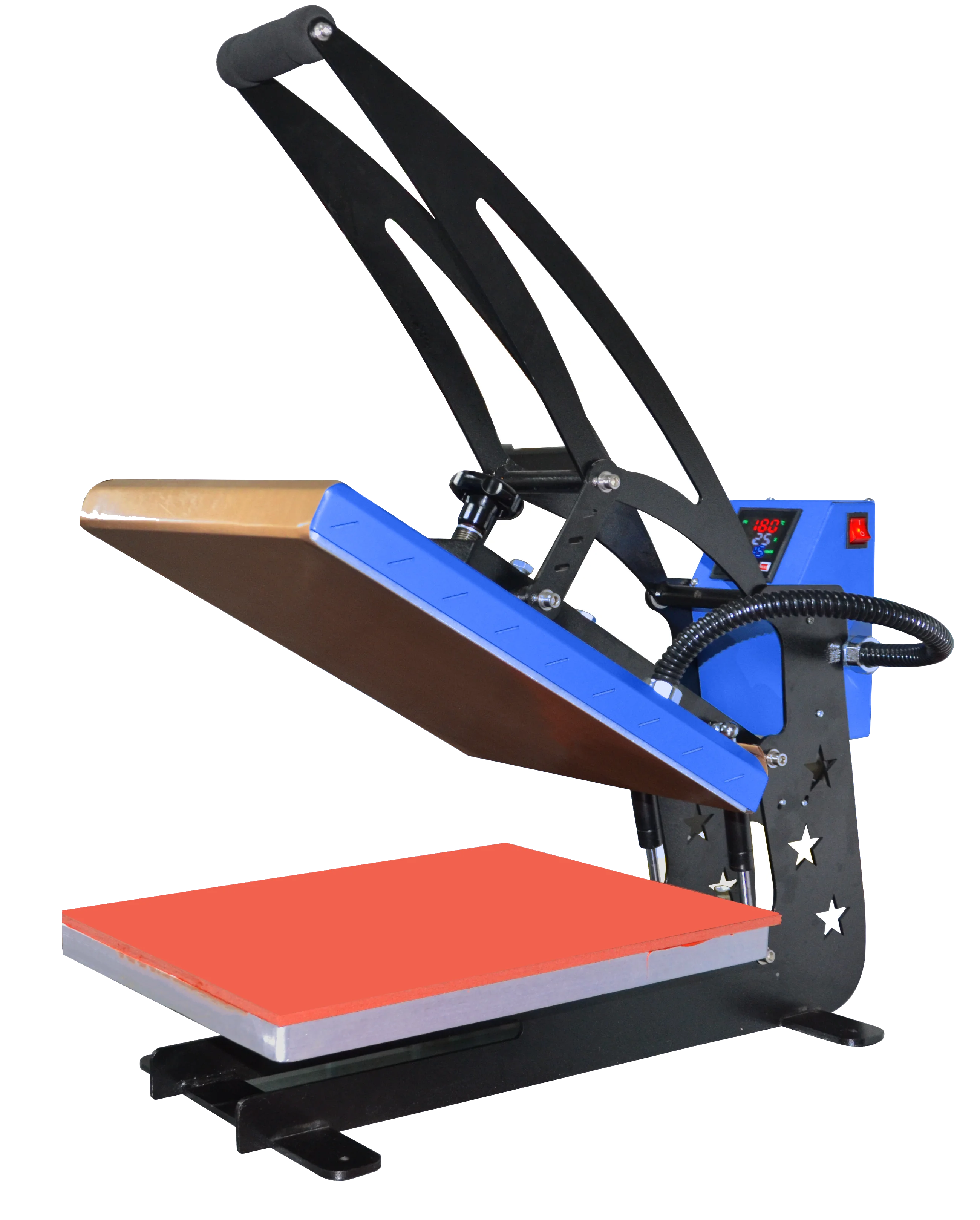 Handmatige hogedruk warmtepers - Commercial Fabric Printing Machine recensie en prijs