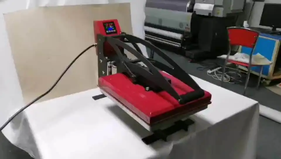 Handmatige hogedruk warmtepers - Commercial Fabric Printing Machine recensie en prijs