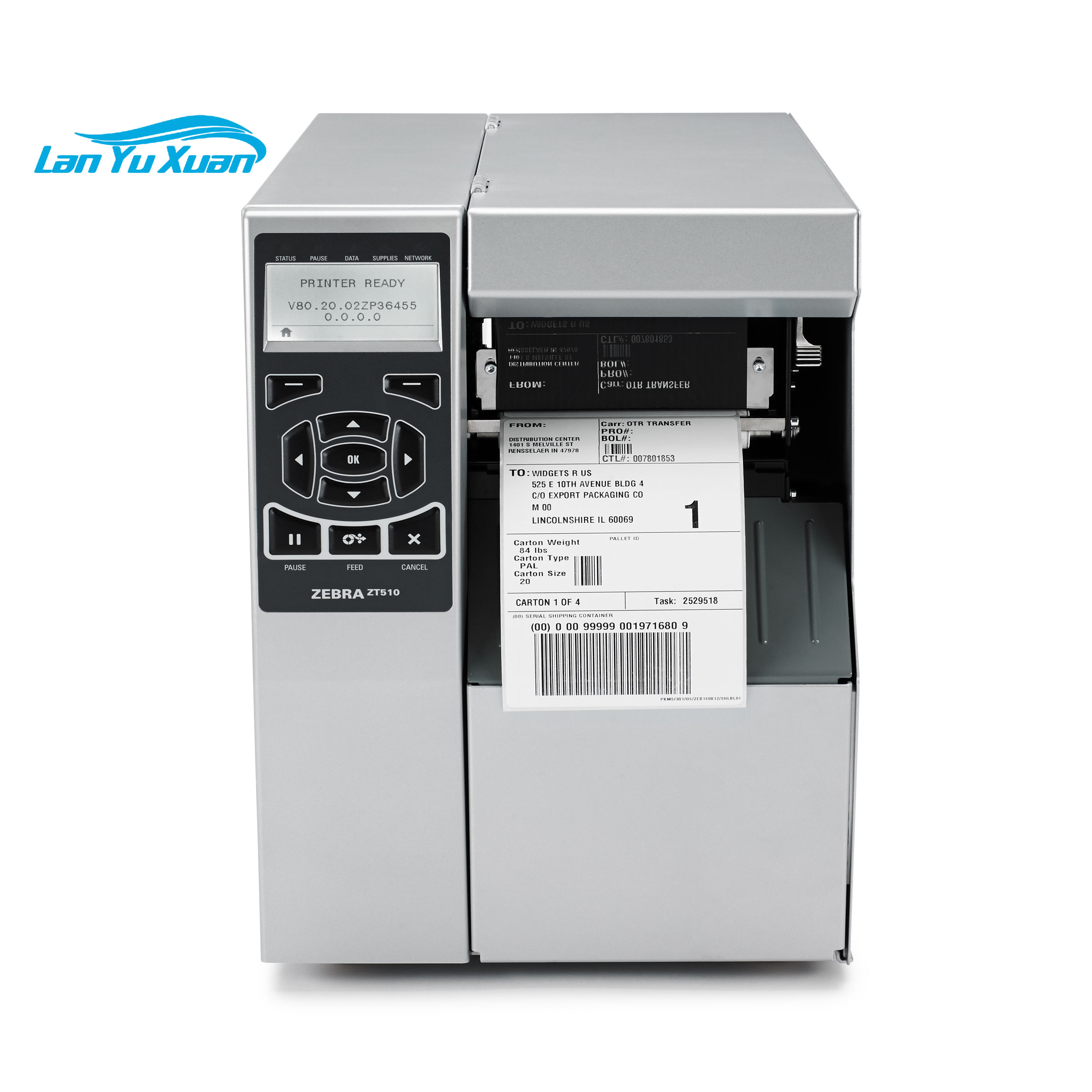 Zebra ZT510-2 industriële barc - Barcode Printer recensie en prijs