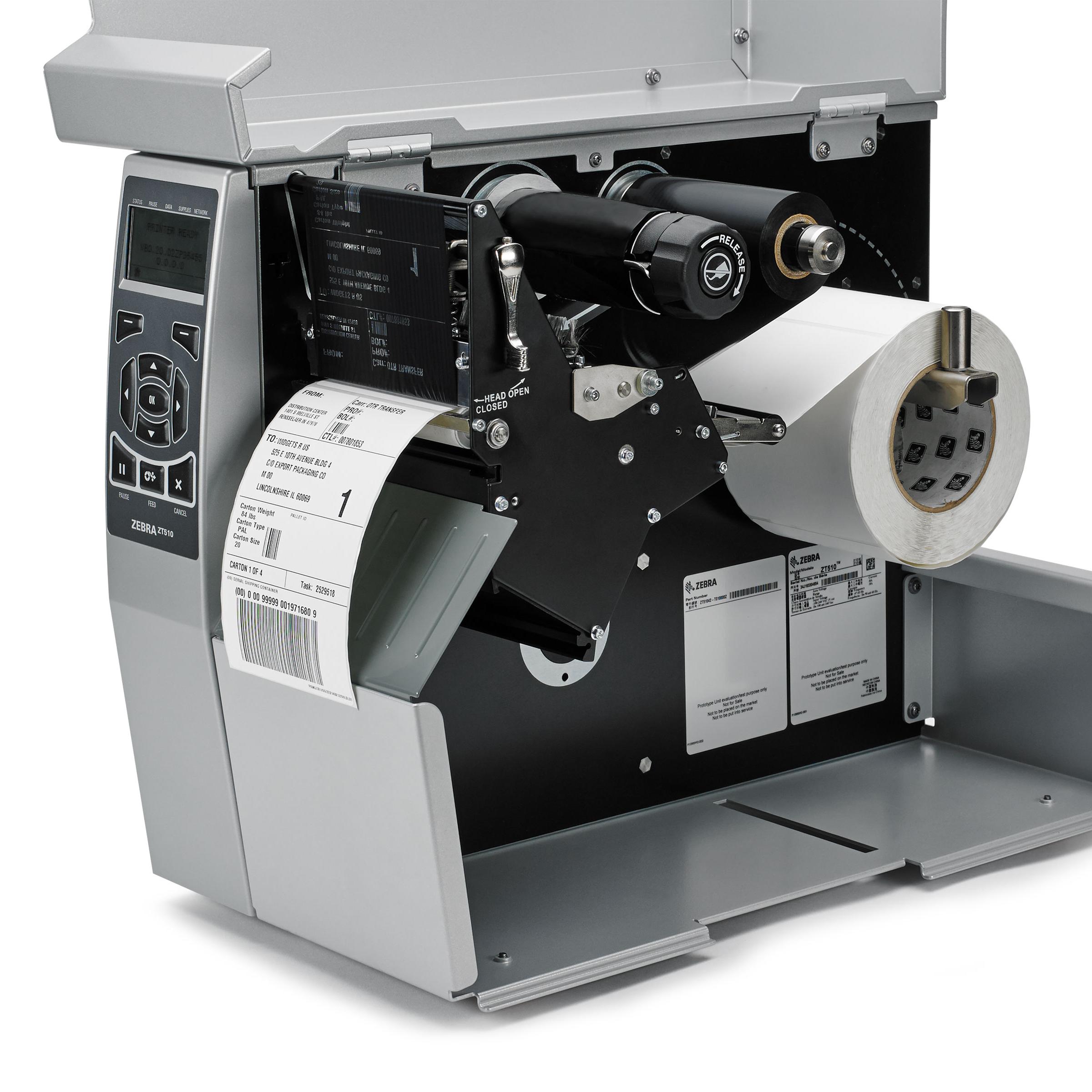 Zebra ZT510-2 industriële barc - Barcode Printer recensie en prijs